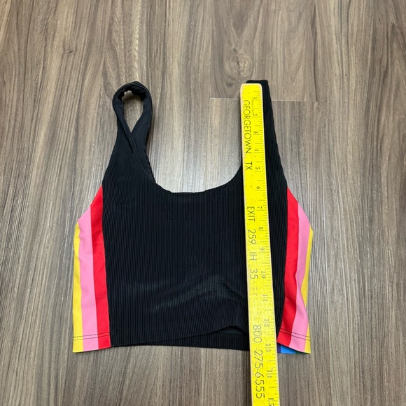 Beach Riot RAINBOW STRIPE Tessa Top XS - Picture 11 of 11